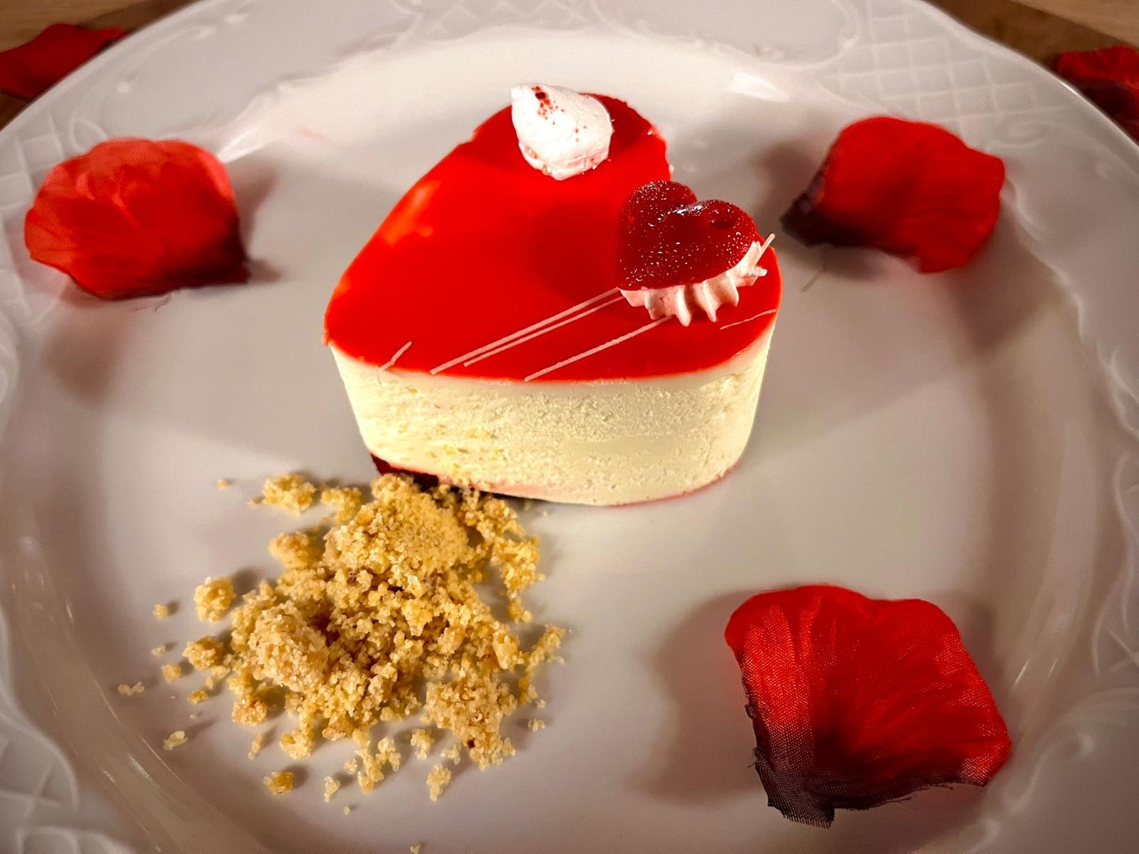 Postre casero del restaurante